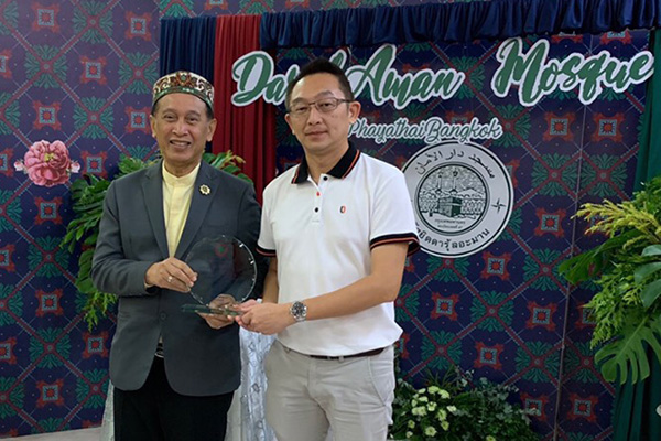 ออริจิ้น ร่วมบูรณะอาคารมัสยิด