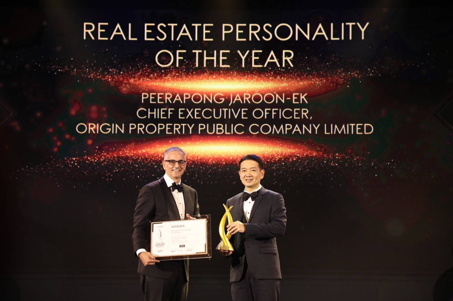 ออริจิ้น คว้า 3 รางวัล จากเวที Property Guru Thailand Property Awards 2019
