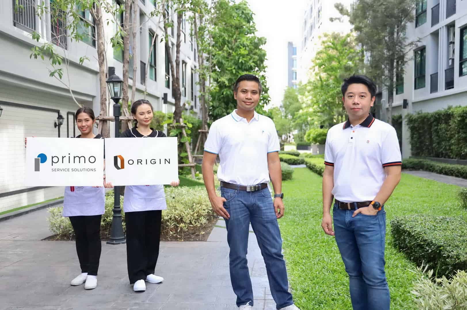 “ออริจิ้น” จับมือ “พรีโม เซอร์วิส โซลูชั่น” คัดสรรงานบริการชั้นเลิศ เสิร์ฟลูกบ้านยุค New Normal