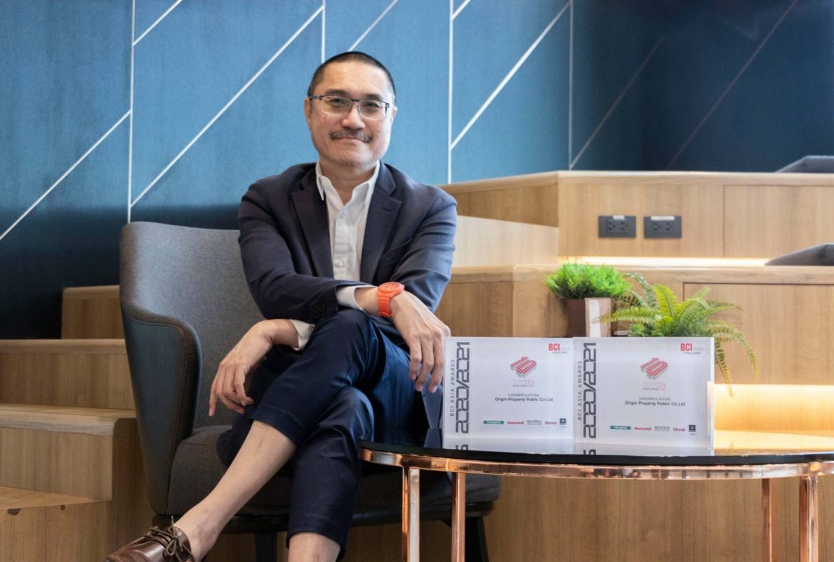 ออริจิ้น” คว้ารางวัล “BCI Asia TOP 10 Developers Awards 2020 & 2021”