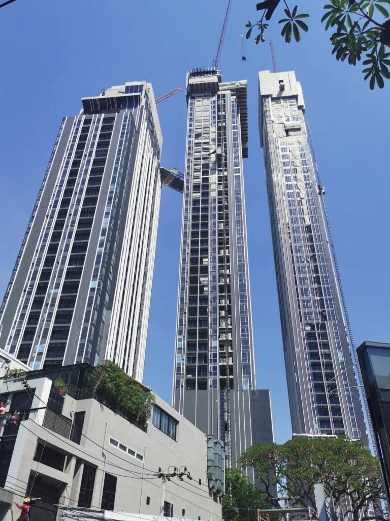 ความคืบหน้าโครงการ Park Origin Thonglor