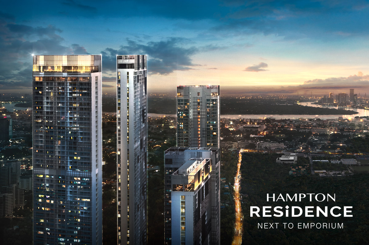 คอนโดน่าลงทุน Hampton Residence Phayathai